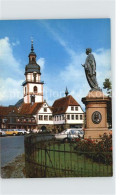 72612523 Erbach Odenwald Marktplatz Rathaus Stadtkirche Denkmal Graf Franz I. Er - Erbach
