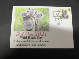 17-5-2024 (5 Z 23) 3rd Of May Is " Wild Koala Day " (with Australian Koala Bear Stamp) - Ours