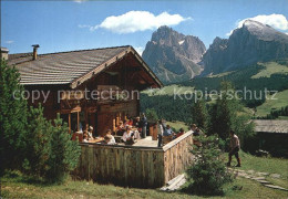 72612078 Seiser Alm Dolomiten Skihuette Rauch  - Andere & Zonder Classificatie
