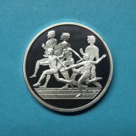 Griechenland 2004 10 Euro Olympiade Athen Laufen 925er Silber PP (M4201 - Grèce
