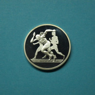 Griechenland 2004 10 Euro Olympiade Athen Sprint 925er Silber PP (M5106 - Grecia