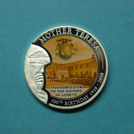 Palau 2010 1 Dollar Mutter Teresa Sisters Of Loreto Cu Versilbert PP (M5112 - Ohne Zuordnung