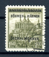 Böhmen Und Mähren 13 I Gestempelt #GJ467 - Used Stamps