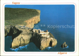 72610783 Sagres Algarve Leuchtturm Sankt Vicent Fliegeraufnahme Faro - Autres & Non Classés