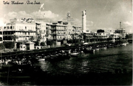 18-5-2024 (5 Z 28) Egypt (b/w Very Old) Port Saïd Harbour - Port Said