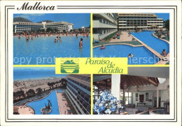 72610580 Puerto De Alcudia Hotel Paraiso De Alcudia Poollandschaft Alcudia Mallo - Autres & Non Classés