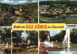 72610523 Bad Koenig Odenwald Teilansicht Kurpark Kurhaus  Bad Koenig - Bad König