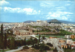 72610511 Athens Athen Teilansicht Mit Akropolis Griechenland - Greece