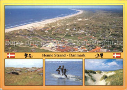 72610459 Henne Strand Fliegeraufnahme Duenen Ferienpark Daenemark - Dänemark