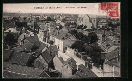 CPA Romilly-sur-Seine, Vue Générale, Cote Quest  - Romilly-sur-Seine
