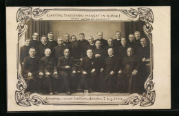 AK Kempten, Gruppenfoto Anlässlich Der Caritas-Jubelfeier 1906  - Kempten