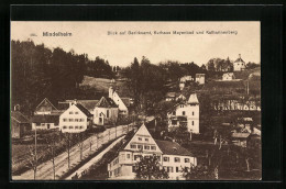 AK Mindelheim, Blick Auf Bezirksamt, Kuhaus Mayenbad Und Katharinenberg  - Mindelheim