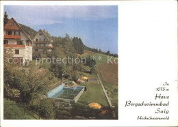 72609707 Saig Schwarzwald Haus Bergschwimmbad Lenzkirch - Autres & Non Classés