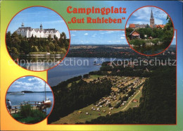 72609646 Ploen See Fliegeraufnahme Camping Gut Ruhleben Fegetasche - Plön