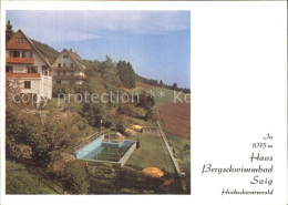 72609623 Saig Schwarzwald Haus Bergschwimmbad Lenzkirch - Autres & Non Classés