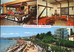 72609609 Tarragona Cerveceria Zurich Strand Costa Dorada Spanien - Autres & Non Classés