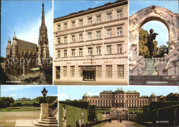 72609590 Wien Hotel Hadrigan Spephansdom Straussendenkmal Belvedere Park Und Sch - Autres & Non Classés
