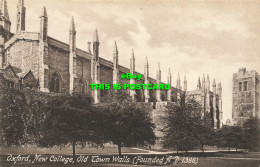 R584514 Oxford. New College. Old Town Walls. Founded A. D. 1386. F. Frith. No. 4 - Monde