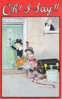 Rue De La Victoire Victory Road Butler WW1 Old Children Comic Postcard - Humour