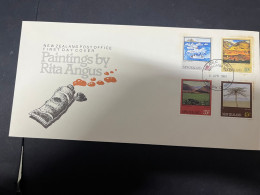 18-5-2024 (5 Z 29) New Zealand FDC - 1983 - Rita Angus Painting - FDC