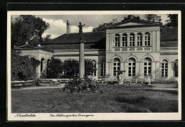 AK Neustrelitz, Im Schlossgarten, Orangerie  - Neustrelitz