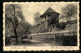 AK Mühlhausen, Alter Turm Am Kreuzgraben  - Mühlhausen