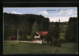 AK Wörishofen, Café Zillerthal  - Bad Woerishofen