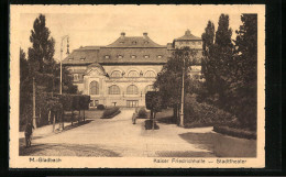 AK M.-Gladbach, Kaiser Friedrichhalle, Stadttheater  - Teatro