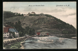 AK Gernsbach A. D. M., Mourg Und Eberstein Castle  - Gernsbach