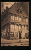 AK Hamburg, Das älteste Haus, Pferdemarkt  - Mitte