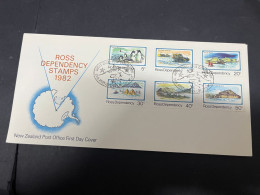 18-5-2024 (5 Z 29) New Zealand FDC - 1982 - Ross Dependency - FDC