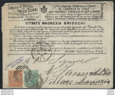 1887 Italia Francalettere N. 4+n. 37 Lettera Cancelled Sassone N. 4 - Other & Unclassified
