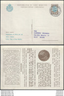 1969 San Marino Cartoline Postali Definitive L. 40 US Filagrano C39B - Autres & Non Classés