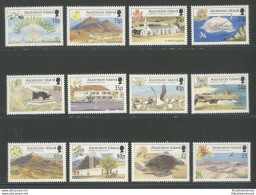 2002 ASCENSION, Yvert N. 803-14 - Flora E Fauna- 12 Valori - MNH** - Other & Unclassified