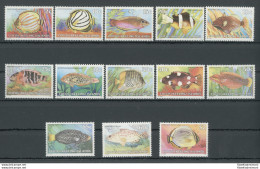 1979-80 COCOS - Yvert Et Tellier N. 40-52 - Serie Ordinaria, Pesci Delle Isole Cocos - 13 Valori - MNH** - Poissons