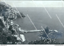 Bi495 Cartolina Amalfi Il Porto Provincia Di Salerno - Salerno