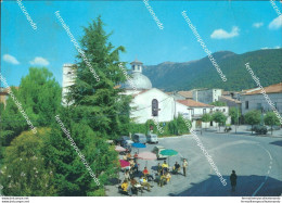 Bi523 Cartolina Acerno Piazza E Villa Comunale Provincia Di Salerno - Salerno