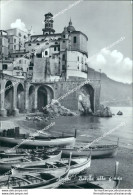 Bi508 Cartolina Atrani Barche Alla Fonda Provincia Di Salerno - Salerno