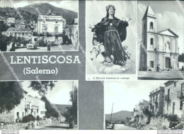 Bg586 Cartolina Lentiscosa 4 Vedutine   Provincia Di Salerno - Salerno