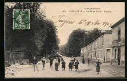 CPA Fougeres, Arivee En Foret  - Fougeres