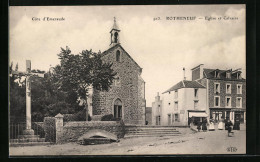CPA Rotheneuf, Eglise Et Calvaire  - Rotheneuf
