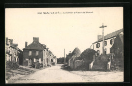 CPA St-Pern, Le Calvaire Et La Route De Bécherel  - Bécherel