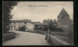 CPA Laizé, Route De St-Maurice  - Other & Unclassified