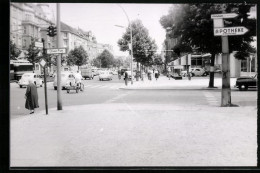 Fotografie Unbekannter Fotograf, Ansicht Berlin, Strasseneck Kurfürstendamm - Olivaerplatz  - Places