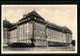AK Würzburg, Staatliches Luitpold-Krankenhaus, Bau 4  - Würzburg