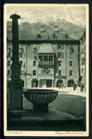 AK Innsbruck Österreich Herzog-Friedrichstrasse, Goldenes Dachl 1927 Gebraucht #IU957 - Other & Unclassified