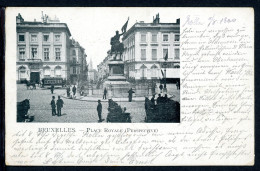 AK Brüssel/ Belgien Place Royal 1900 Gebraucht #JS194 - Autres & Non Classés