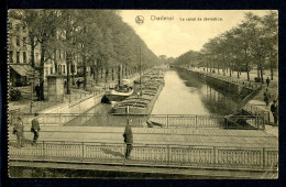 AK Charleroi (Belgien) Canal De Derivation 1917 Gebraucht #IU948 - Autres & Non Classés