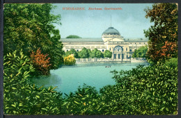 AK Wiesbaden Kurhaus Von Der Gartenseite (coloriert) 1926 Gebraucht #HK032 - Otros & Sin Clasificación