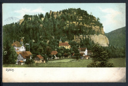 AK Oybin Landkreis Görlitz Blick Auf Oybin Mit Burgruine 28.05.1907 Gebraucht #HK044 - Other & Unclassified